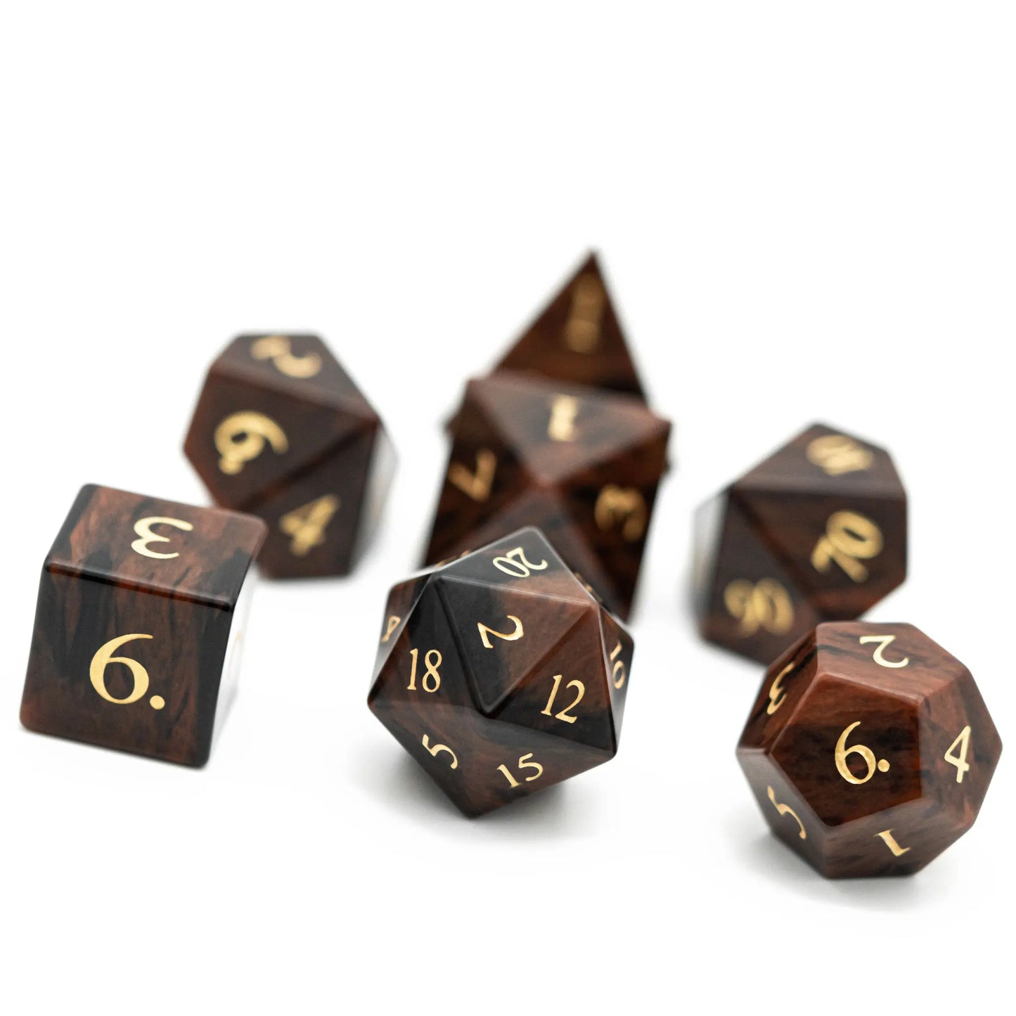 Tiane Stone Dice Set