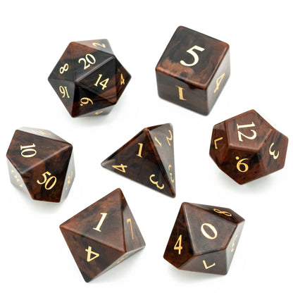 Tiane Stone Dice Set