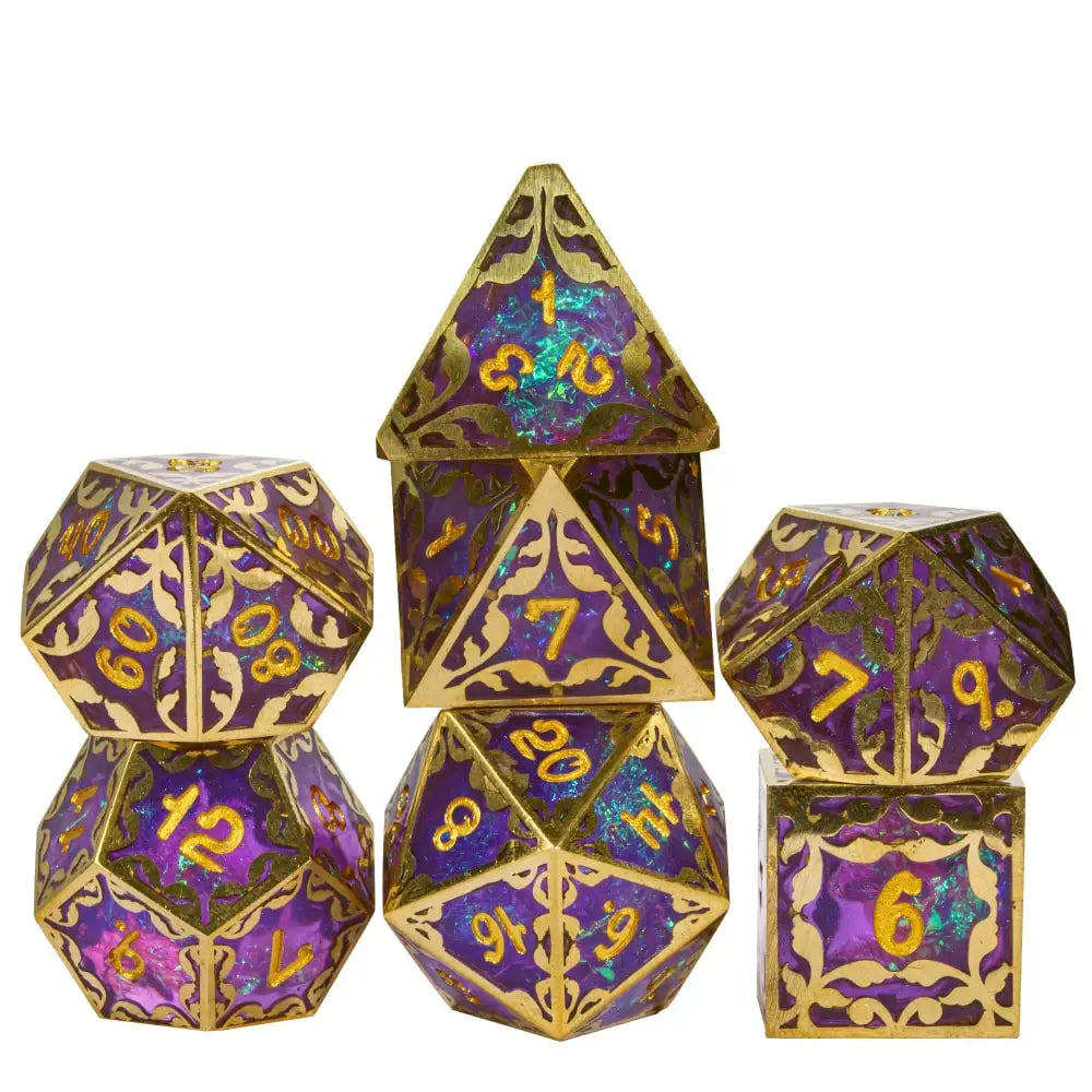 Ornate Frames Dice Set ((+ Gift Box))