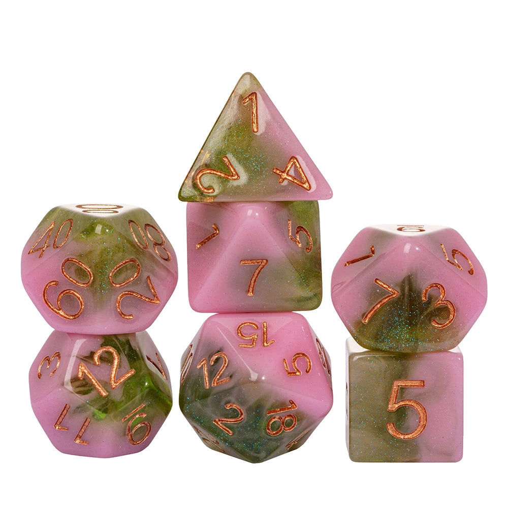 Glitter Misteries Dice Set