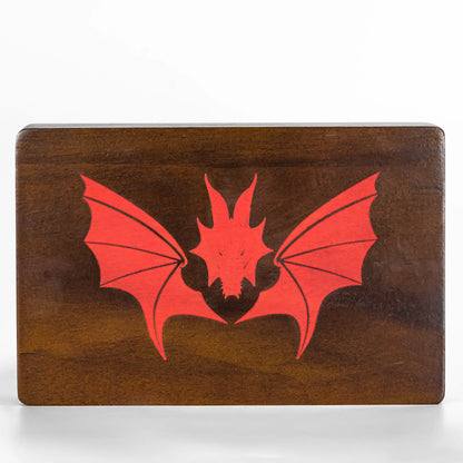 Dragon Chest 2-in-1 Wooden Dice Case & Tray