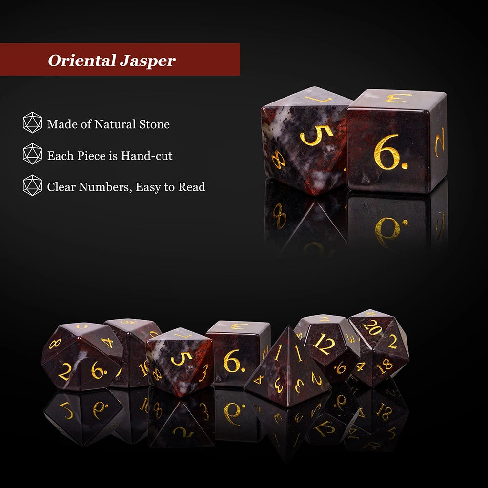 Bloodstone Dice Set