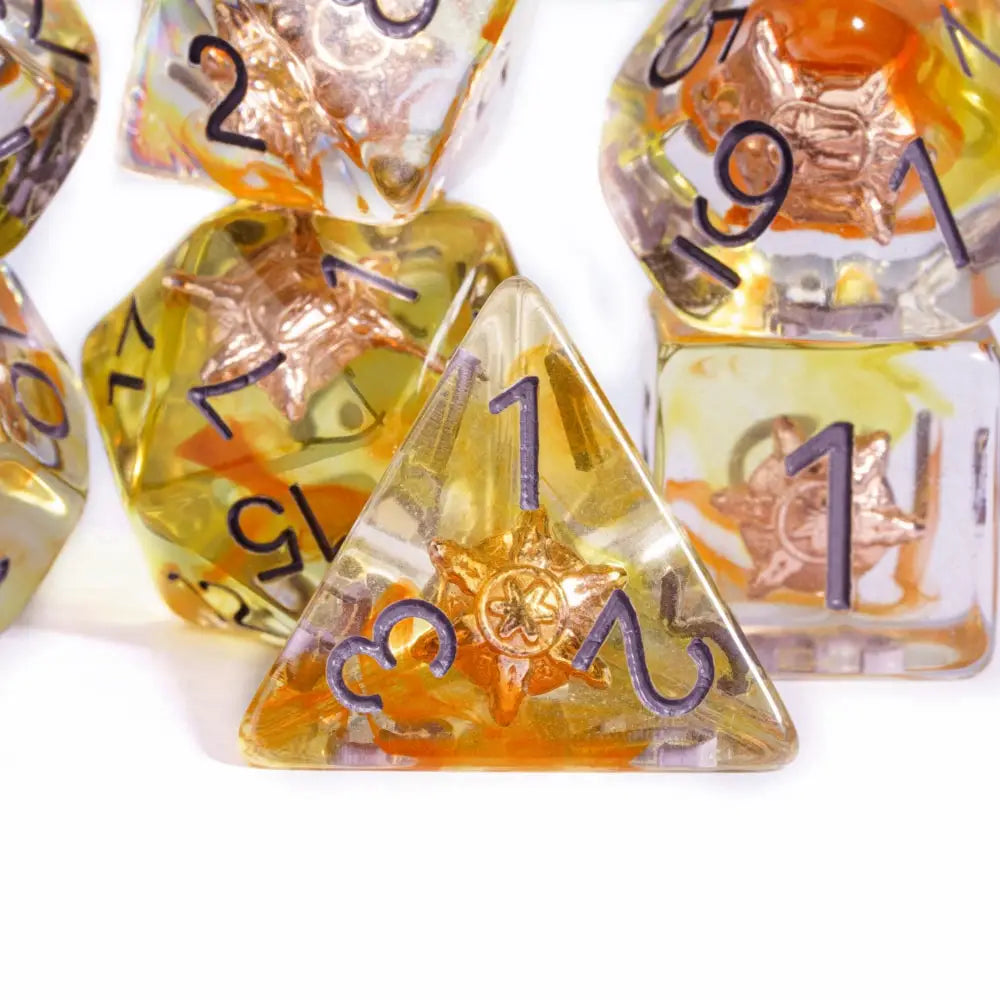 Character Weapon Dice Set