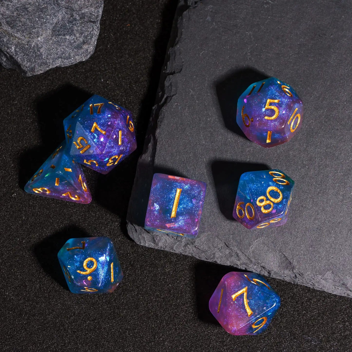 Glitter Combo Dice Set