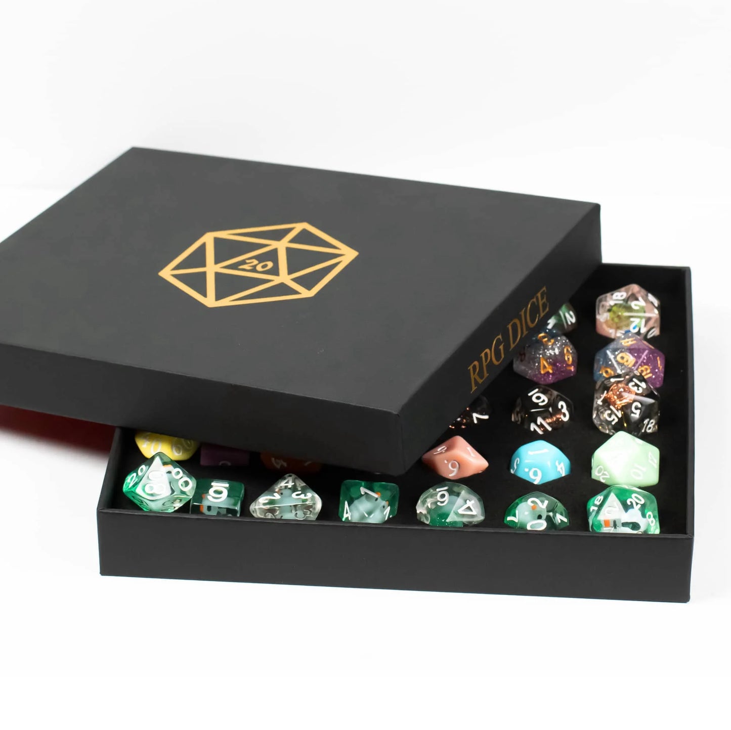 CusDIE 2-in-1 Gift Box - 5 acrylic sets (35 dice)