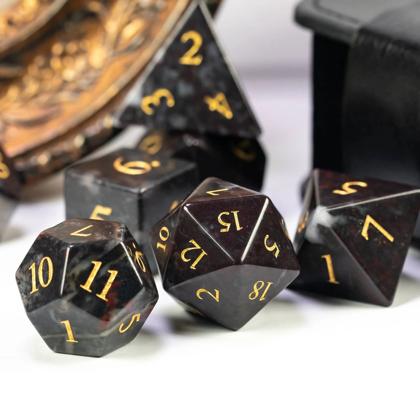 Bloodstone Dice Set