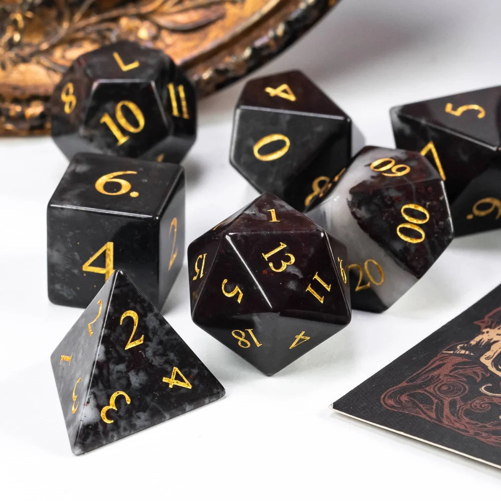 Bloodstone Dice Set