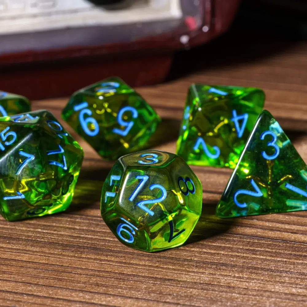 Character Weapon Dice Set