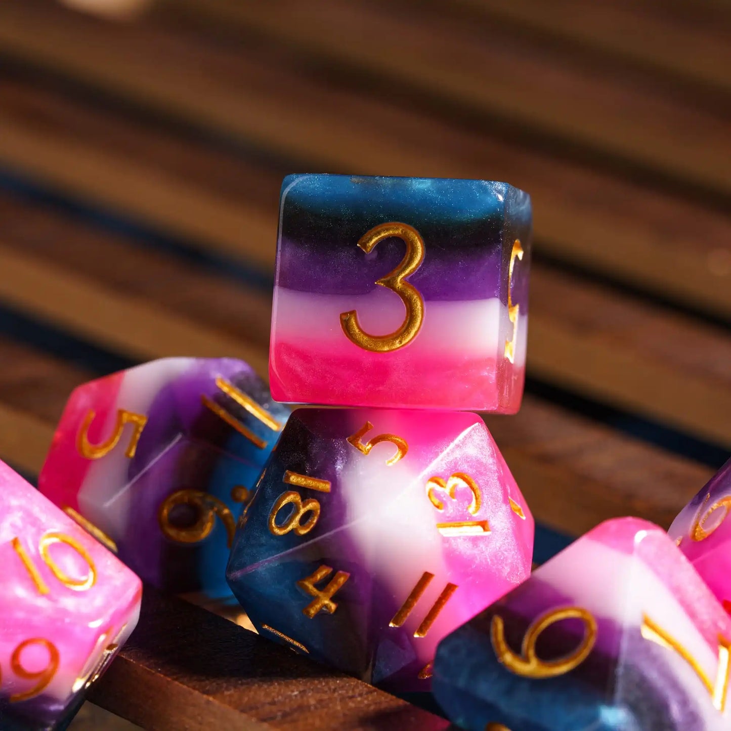 Glitter Combo Dice Set