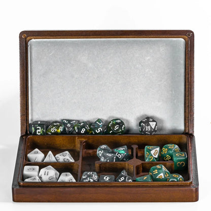 Dragon Chest 2-in-1 Wooden Dice Case & Tray