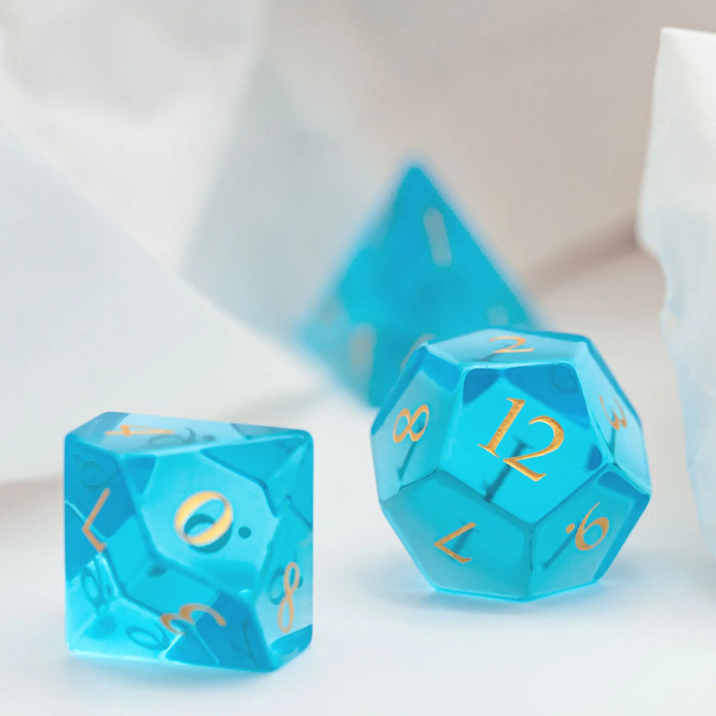 Clear Glass VIP Dice Set