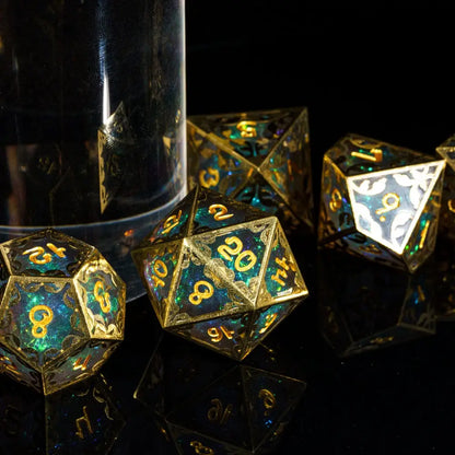 Ornate Frames Dice Set ((+ Gift Box))