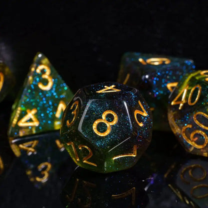 Glitter Misteries Dice Set