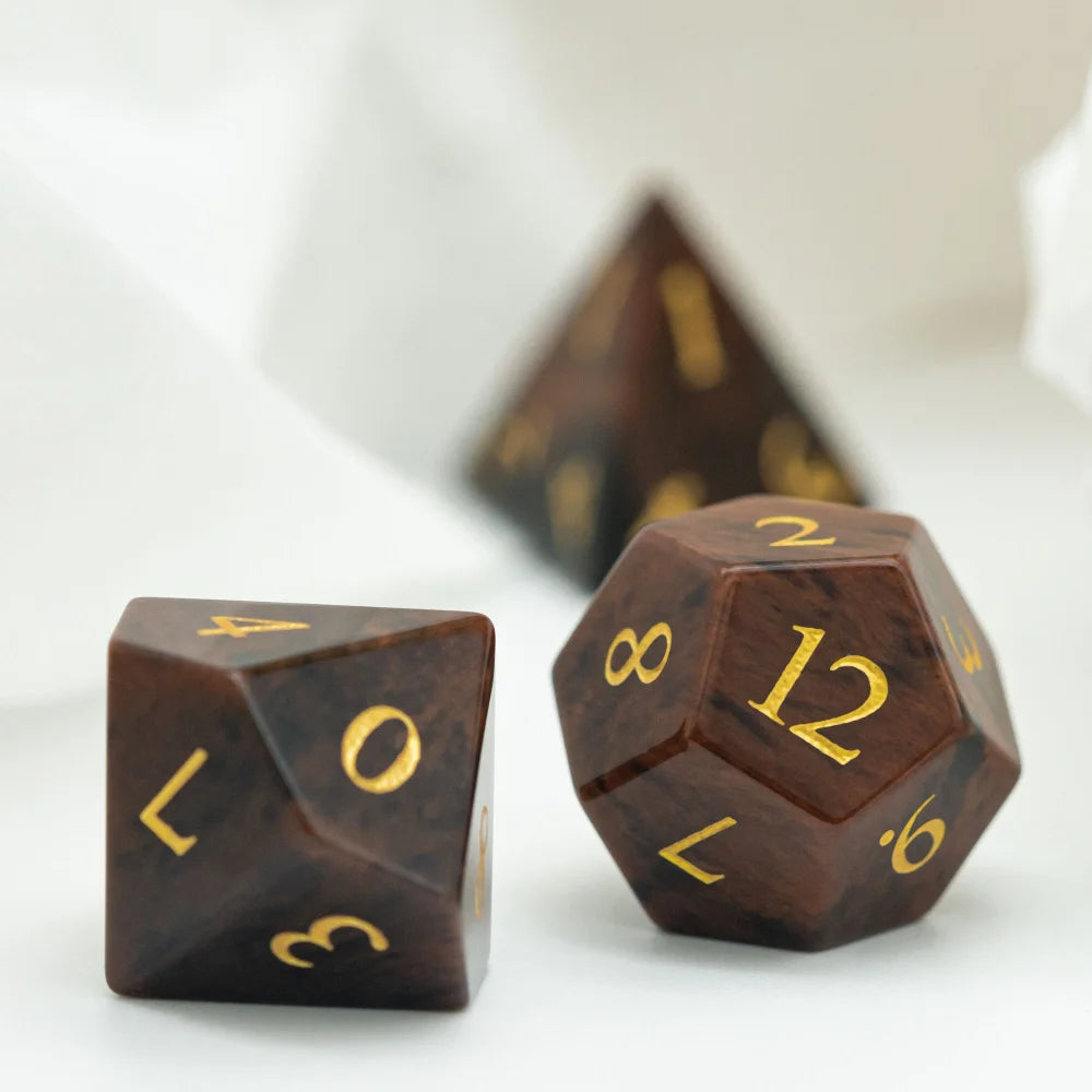 Tiane Stone Dice Set