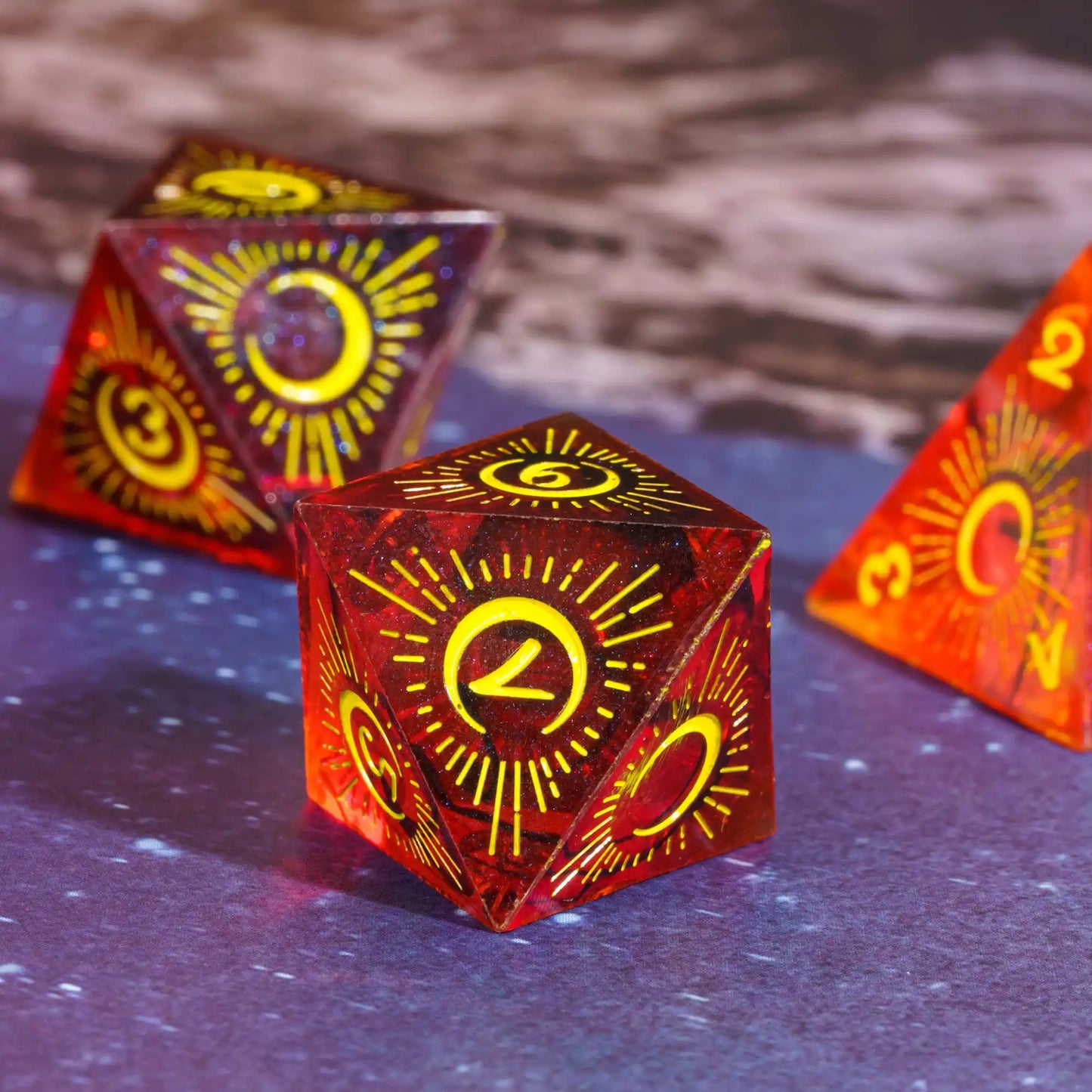 Rising Moon Dice Set