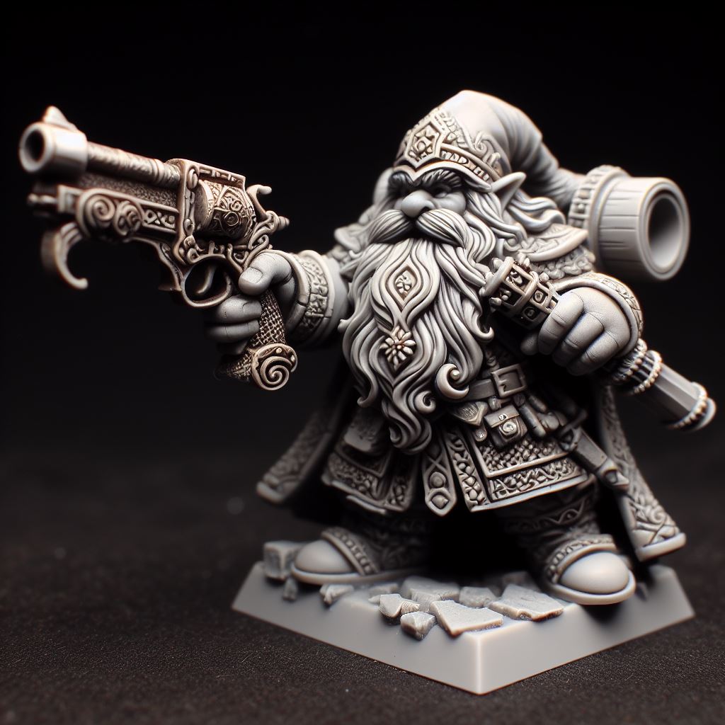 Dwarven Gunner - Hand Cannon