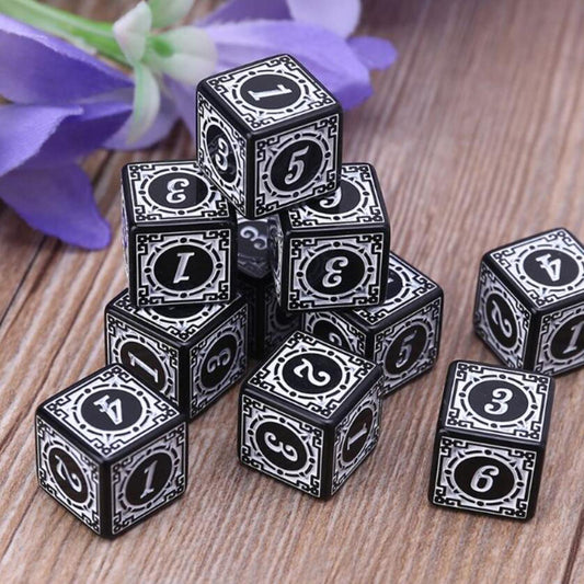 MadiDeal D6 - 10 Dice Pack (super deal!) - Omega Roll