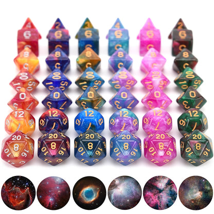 Nebula Dice Set - Omega Roll