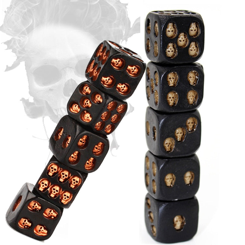 Skull Pip Dice Set - Omega Roll