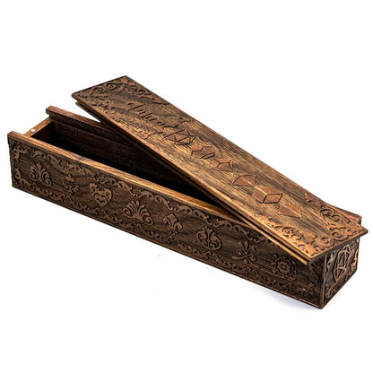 Treasure Trove Fine Wooden Dice Case - Omega Roll