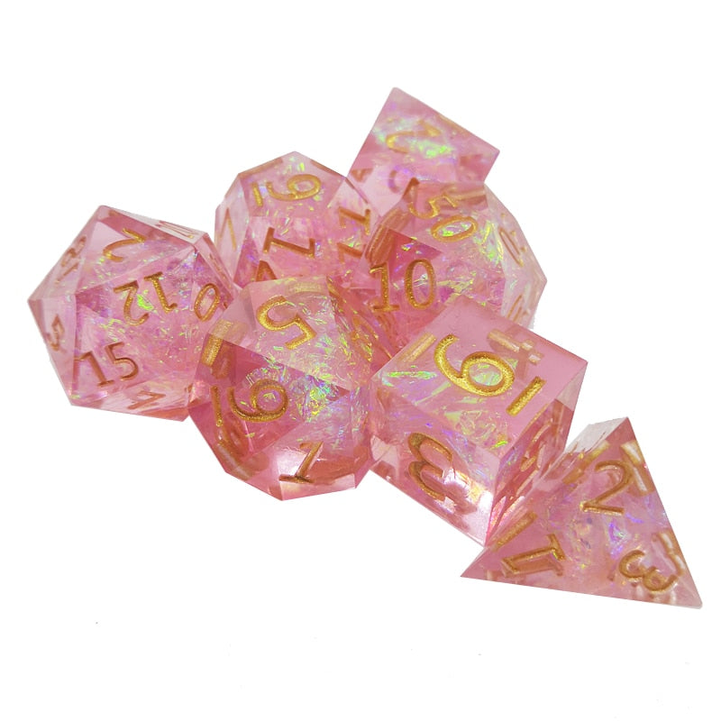 Elegant Translucent Dice Set - Omega Roll