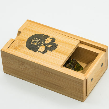 Bamboo Foldable Dice Tower - Omega Roll