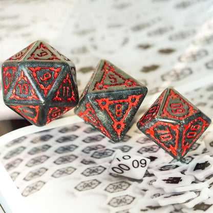 Mountain Castle Jumbo Dice Set - Omega Roll