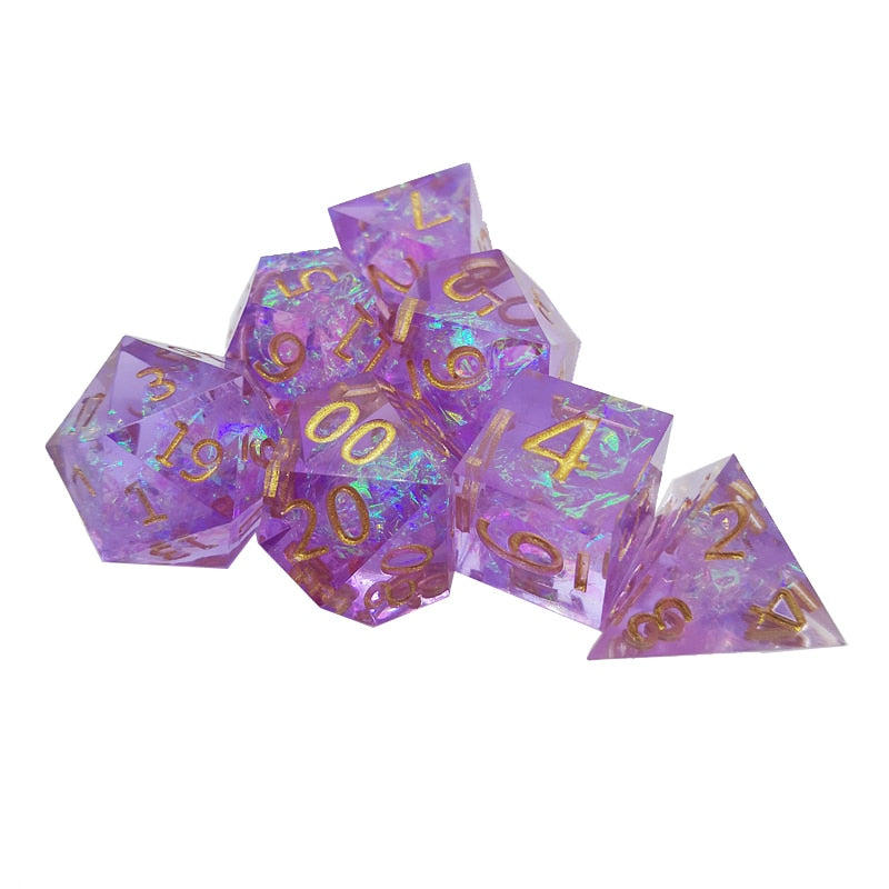 Elegant Translucent Dice Set - Omega Roll