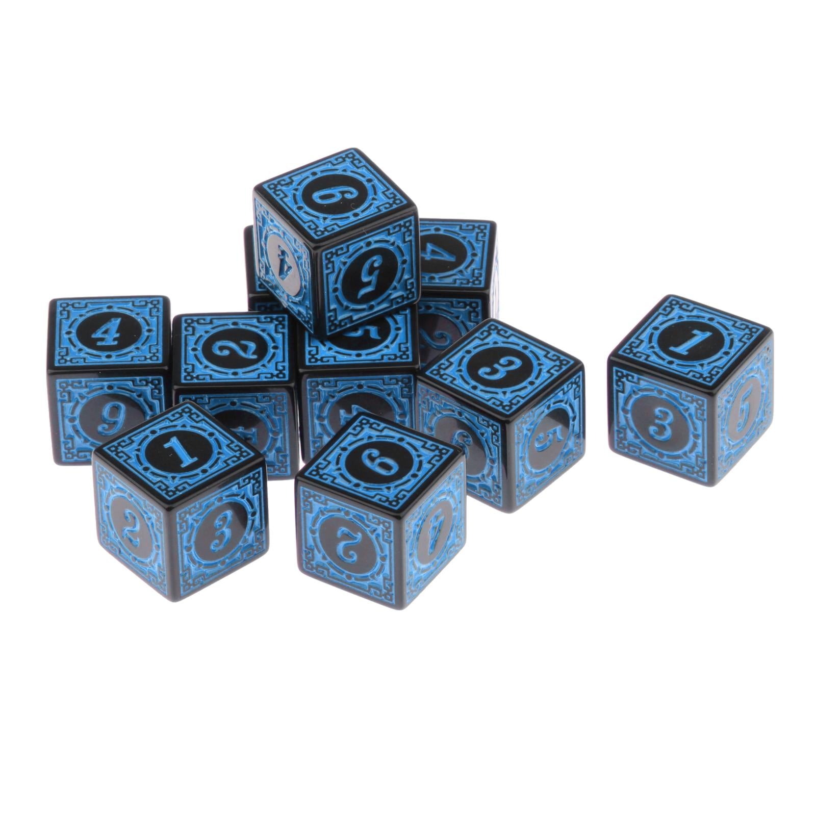 MadiDeal D6 - 10 Dice Pack (super deal!) - Omega Roll