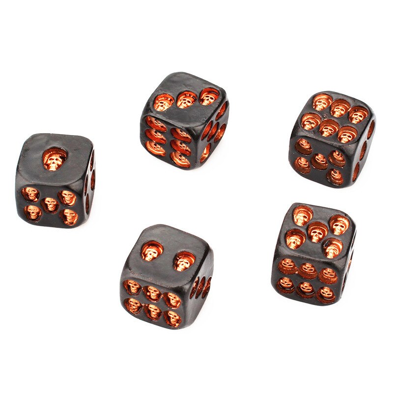 Skull Pip Dice Set - Omega Roll