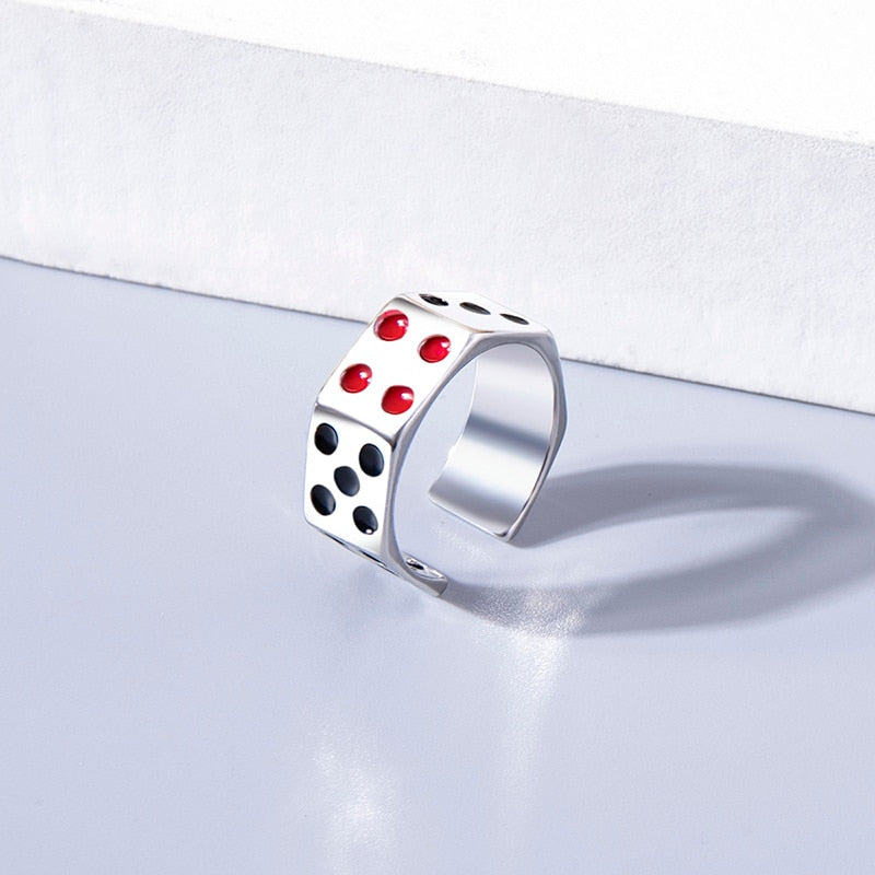 Dice Finger Signet (open shank)