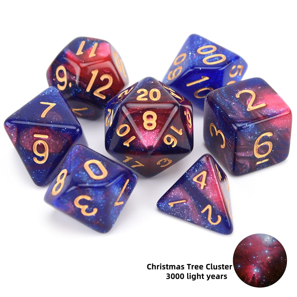 Nebula Dice Set - Omega Roll