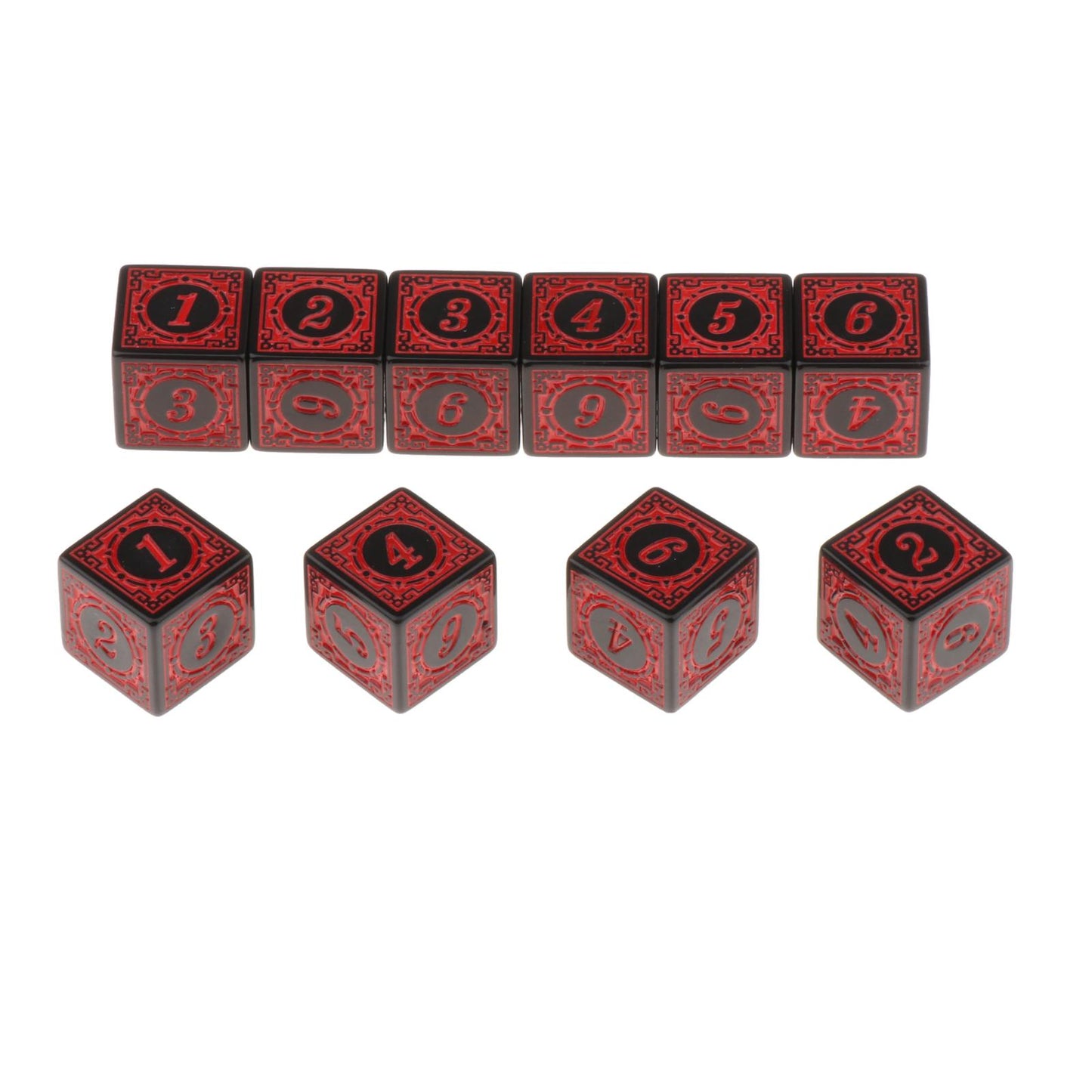 MadiDeal D6 - 10 Dice Pack (super deal!) - Omega Roll