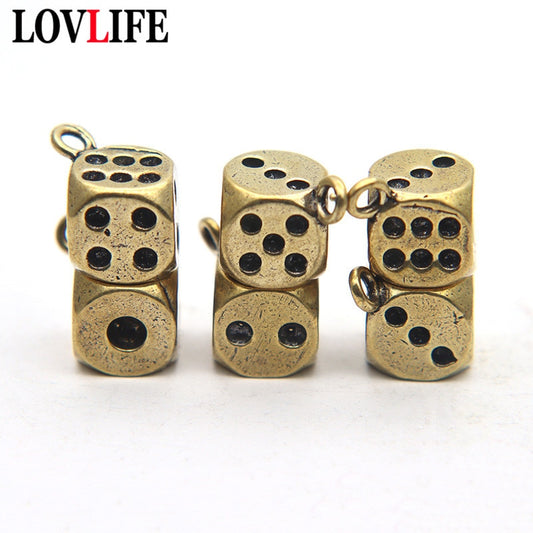 LovLife Brass Dice Key Chain