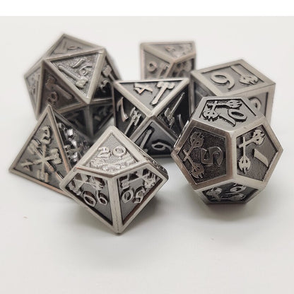 Rusty Barbarian Dice Set