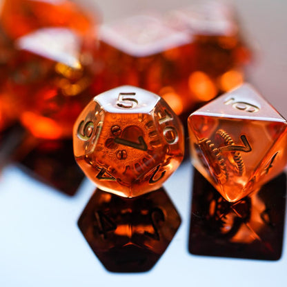 Embedded Gears Dice Set - Omega Roll