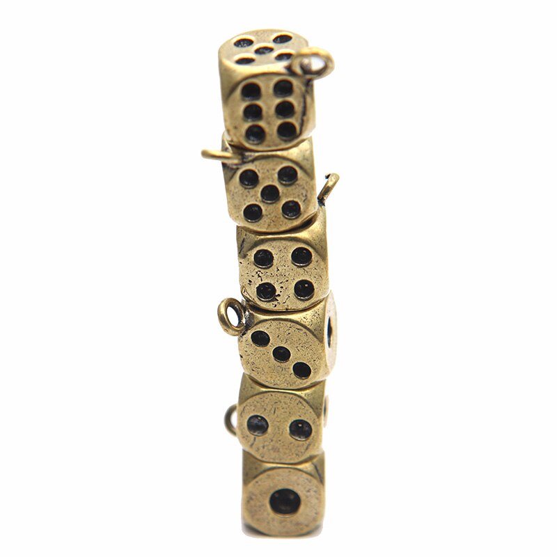 LovLife Brass Dice Key Chain