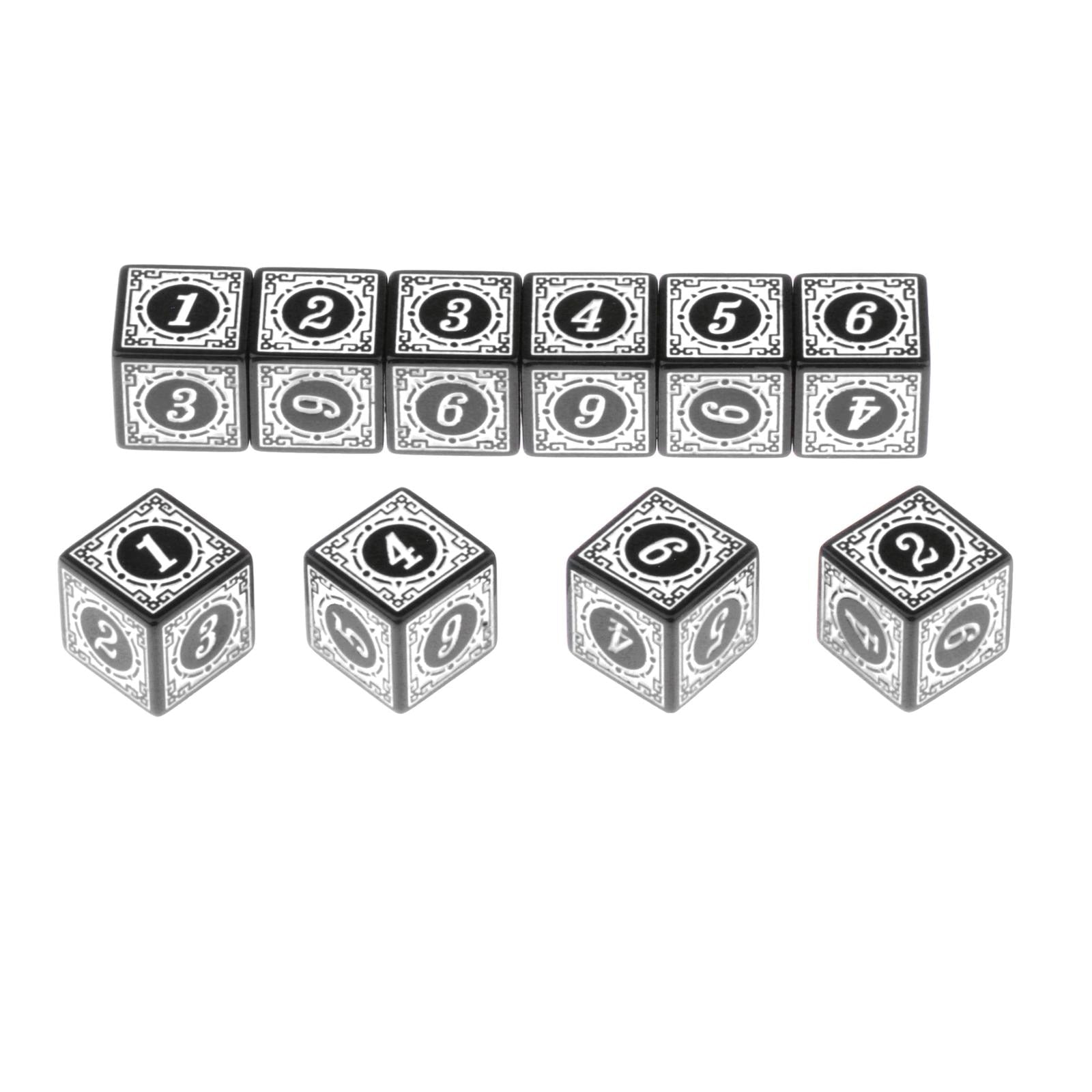 MadiDeal D6 - 10 Dice Pack (super deal!) - Omega Roll