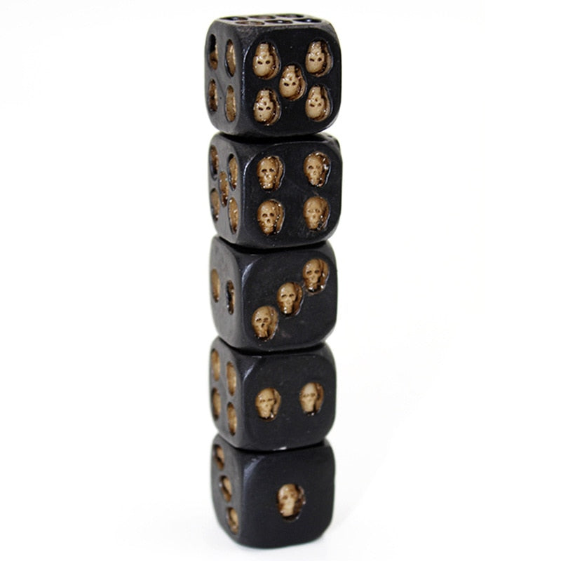 Skull Pip Dice Set - Omega Roll