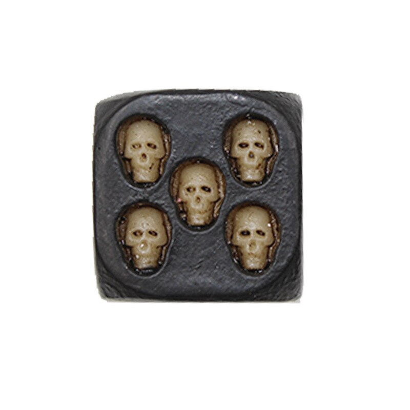 Skull Pip Dice Set - Omega Roll