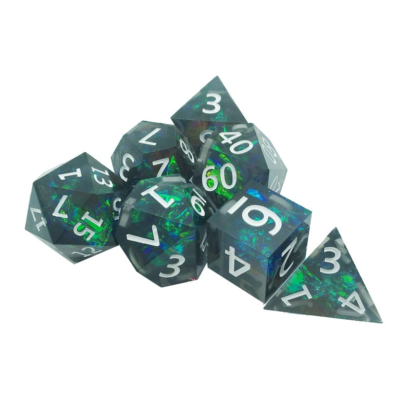 Elegant Translucent Dice Set - Omega Roll