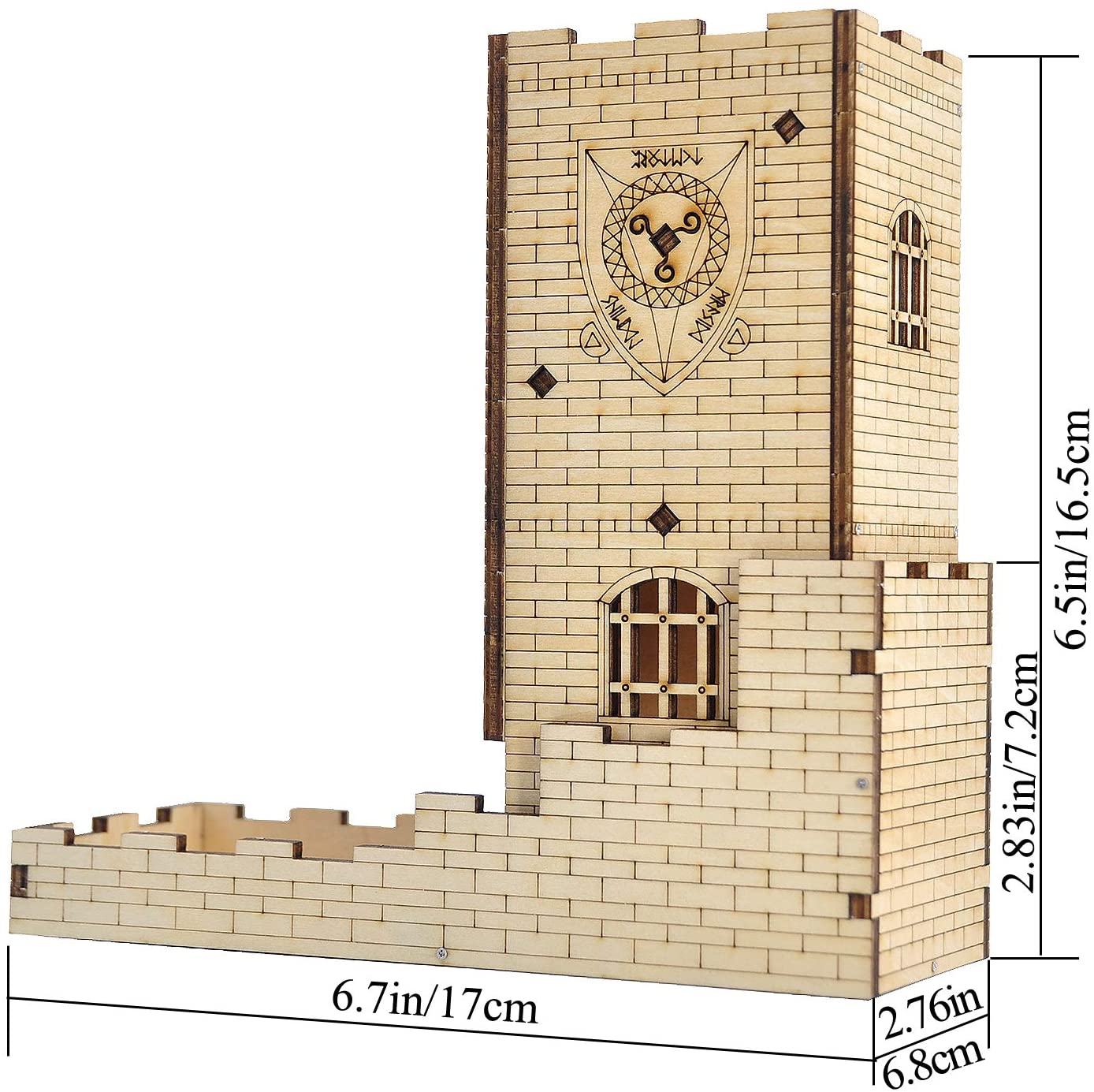 Dragon Castle Dice Tower - Omega Roll