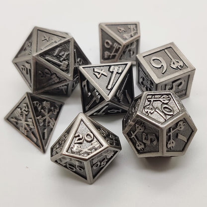 Rusty Barbarian Dice Set