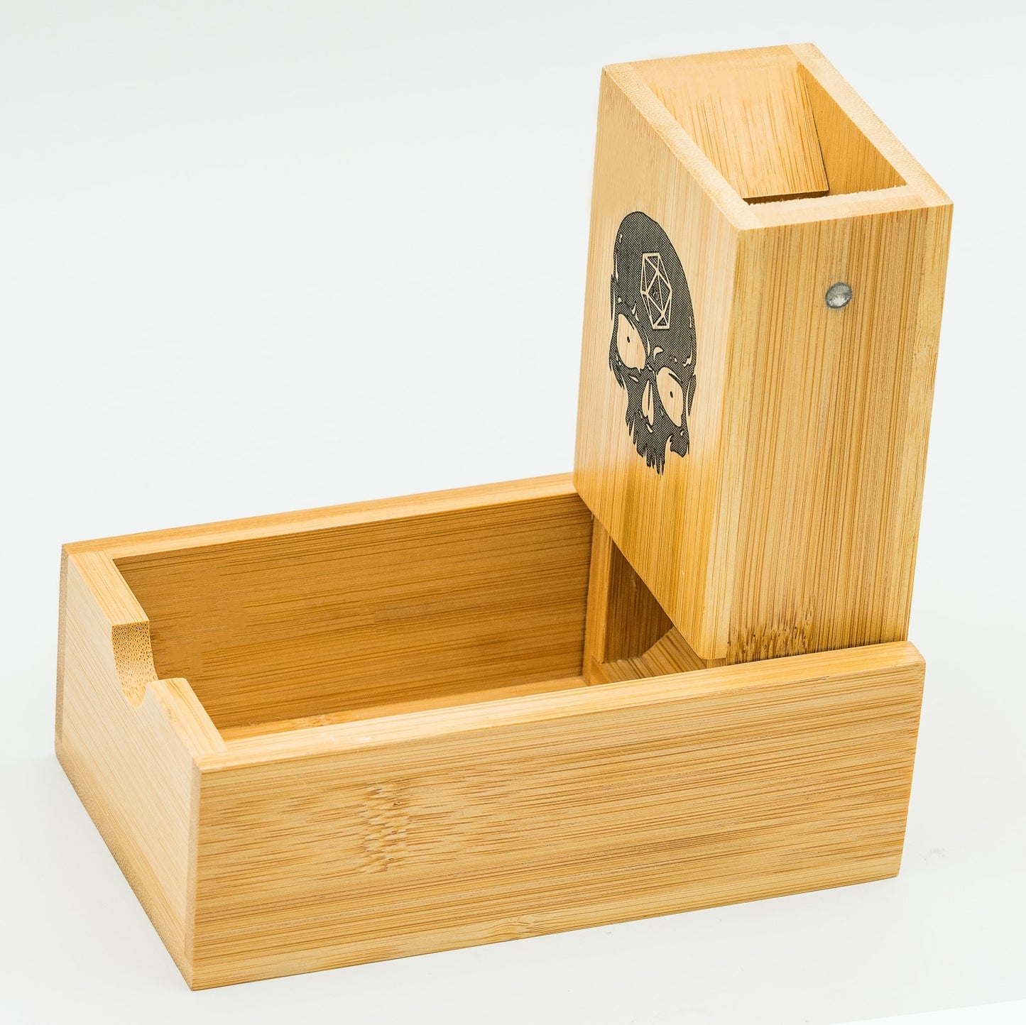 Bamboo Foldable Dice Tower - Omega Roll