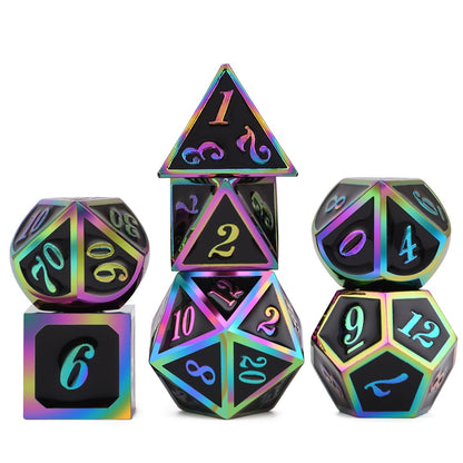 Solid Metal Classic Dice Set - Omega Roll