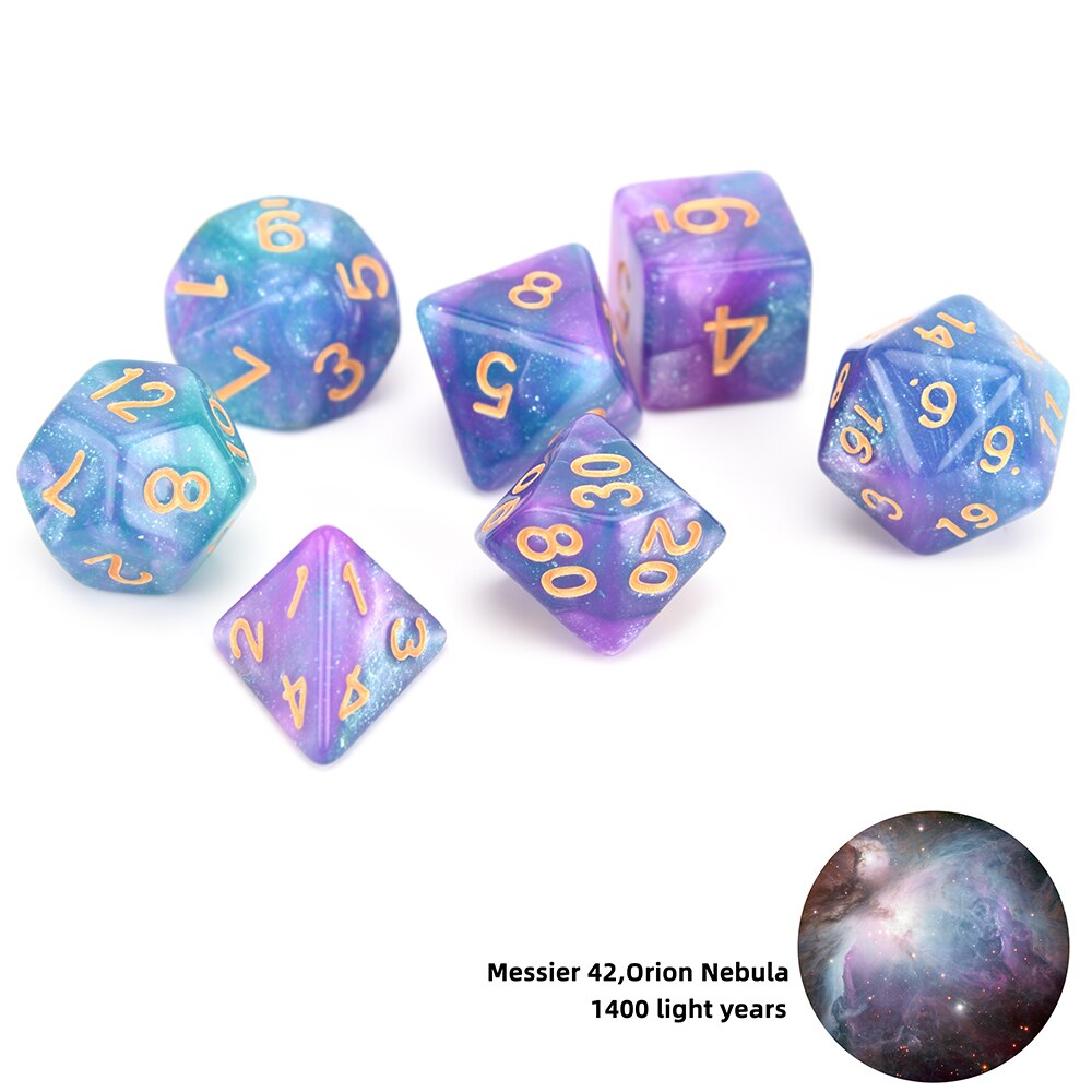 Nebula Dice Set - 42 pieces Super Pack