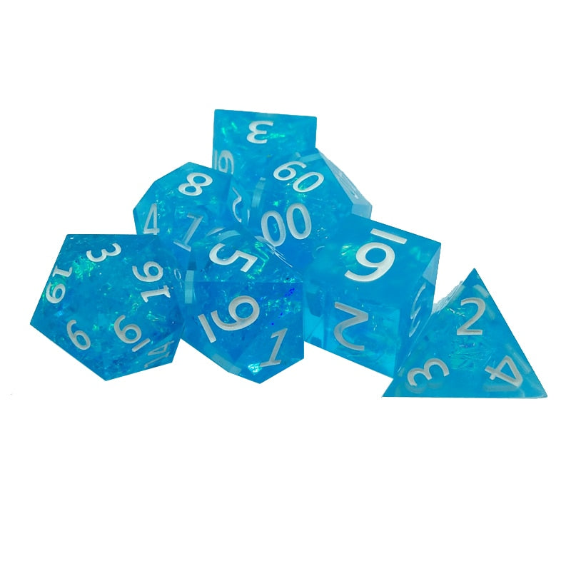 Elegant Translucent Dice Set - Omega Roll