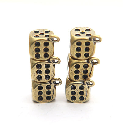 LovLife Brass Dice Key Chain