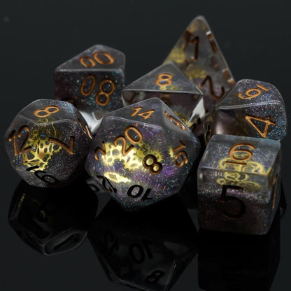 Embedded Gears Dice Set - Omega Roll