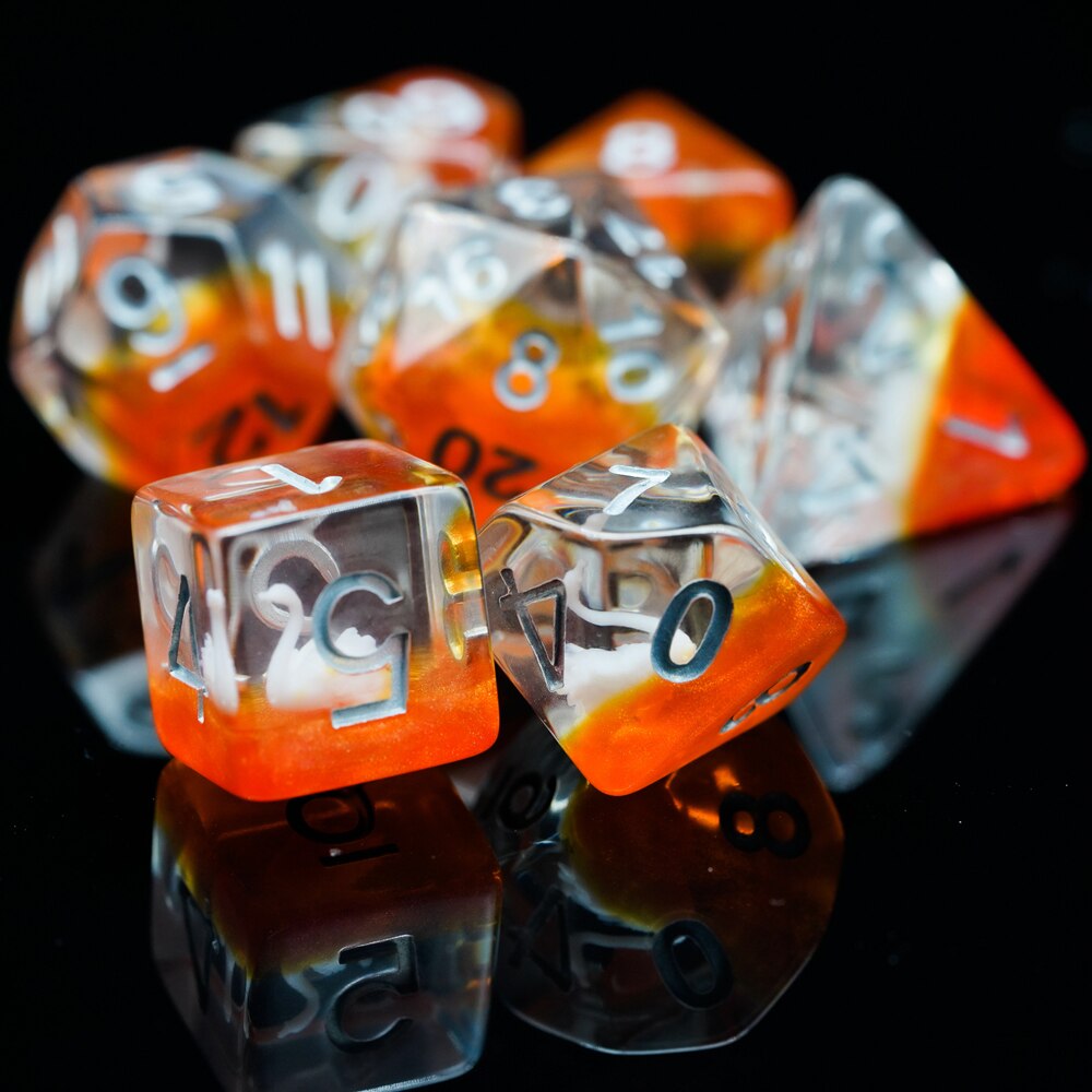 Embedded Animals Dice Set - Omega Roll